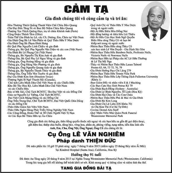 CAMTA-Ong LE VAN NGHIEM
